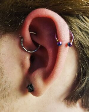 piercing orbital Barbarroja Tattoo