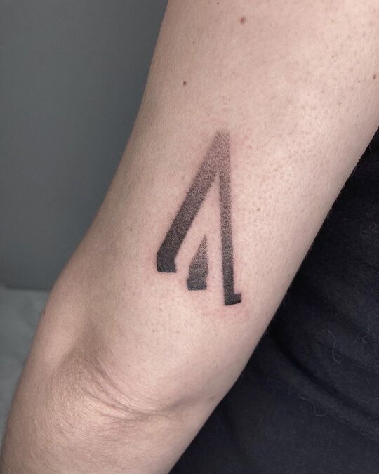 Tatuajes minimalistas en Zaragoza Tatuaje minimalista brazo puntillismo Barbarroja Tattoo