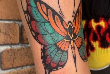 Las ideas de tatuajes de mariposas más originales tatuajes mariposas neotradi en Zaragoza