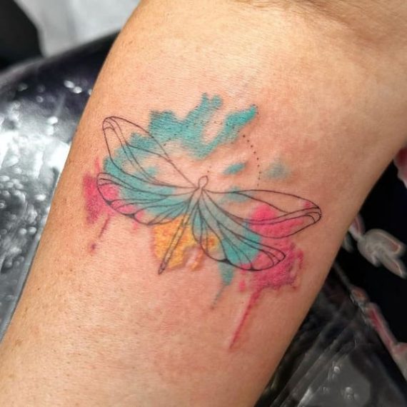 tatuajes pequeños en zaragoza libelula