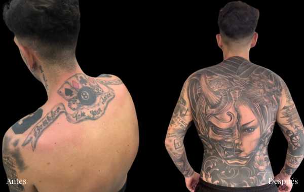 cover tattoo en Zaragoza hanya Barbarroja Tattoo