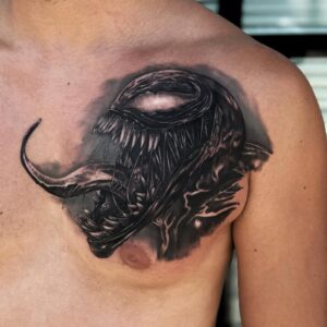 Tatuajes de Marvel en Zaragoza Tatuajes Marvel Zaragoza Venom