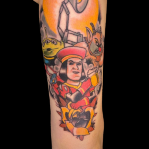 tatuaje dibujos disney