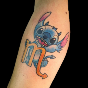 tatuajes cartoon lilo y stitch